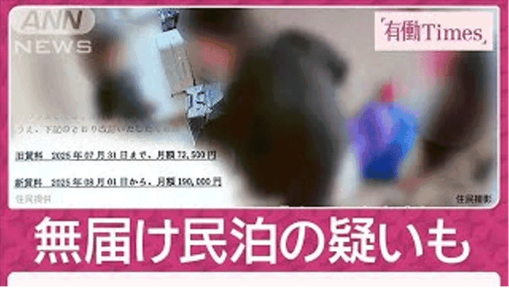 家賃2.5倍中国人オーナーの顔画像は?経歴や撤回理由がヤバかった!?